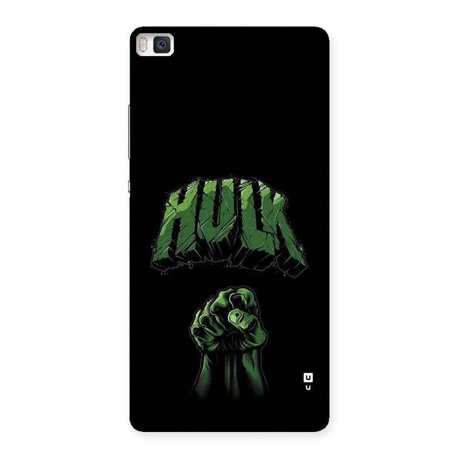 Green Punch Back Case for Huawei P8