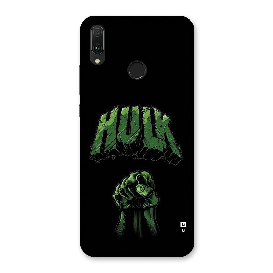 Green Punch Back Case for Huawei Y9 (2019)