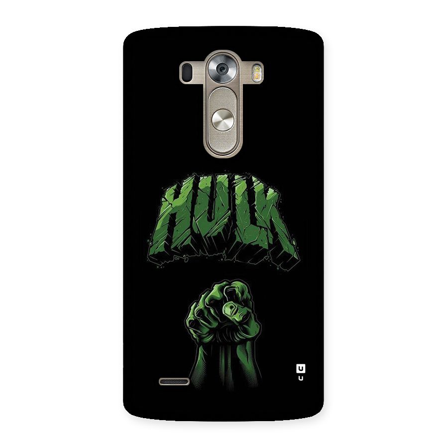 Green Punch Back Case for LG G3