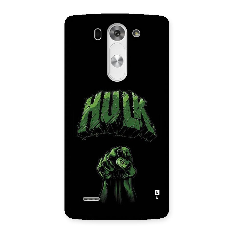 Green Punch Back Case for LG G3 Mini