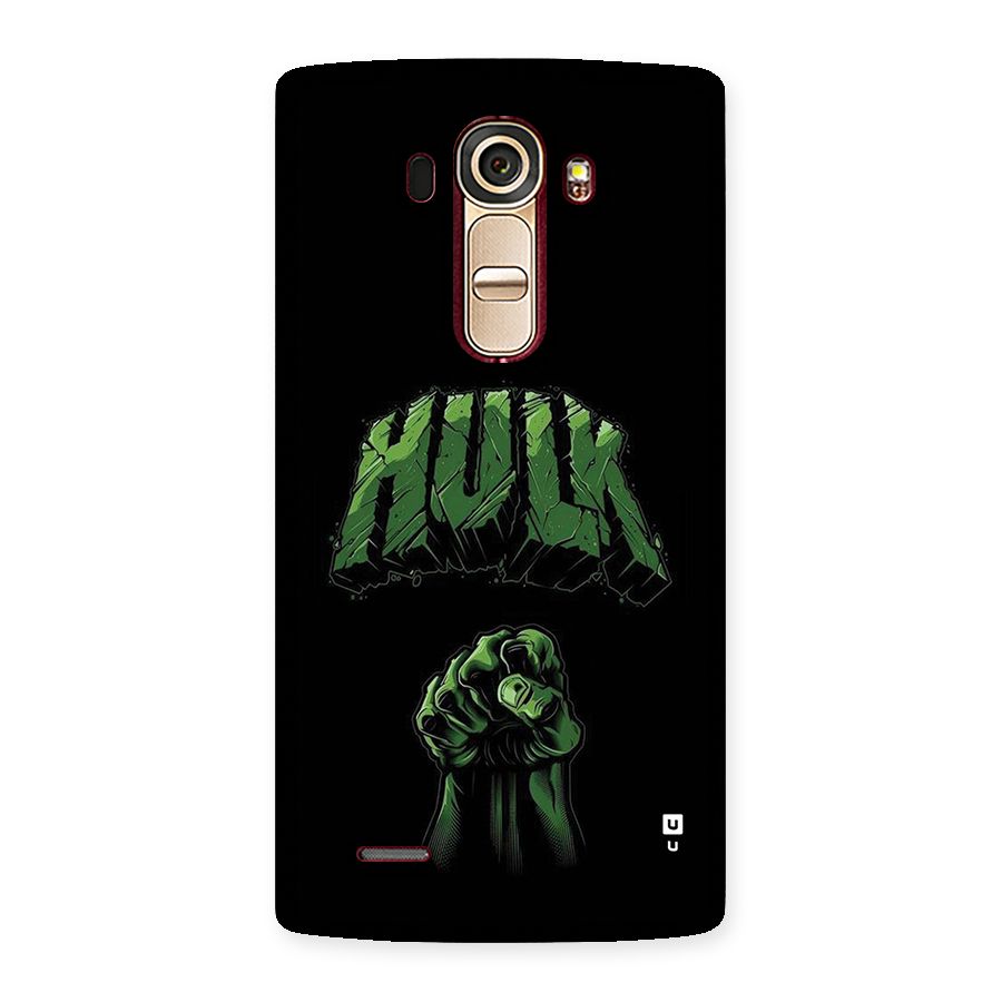 Green Punch Back Case for LG G4