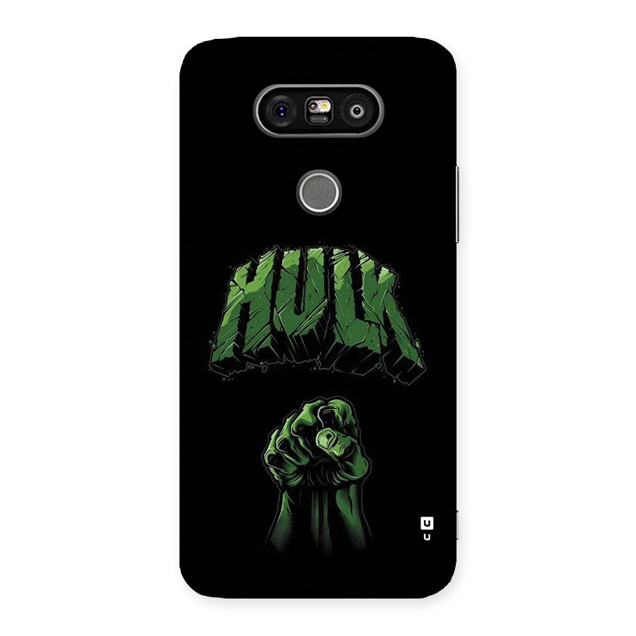 Green Punch Back Case for LG G5