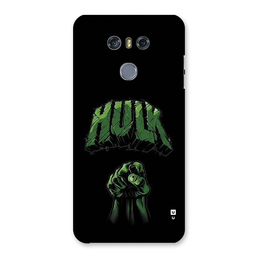 Green Punch Back Case for LG G6