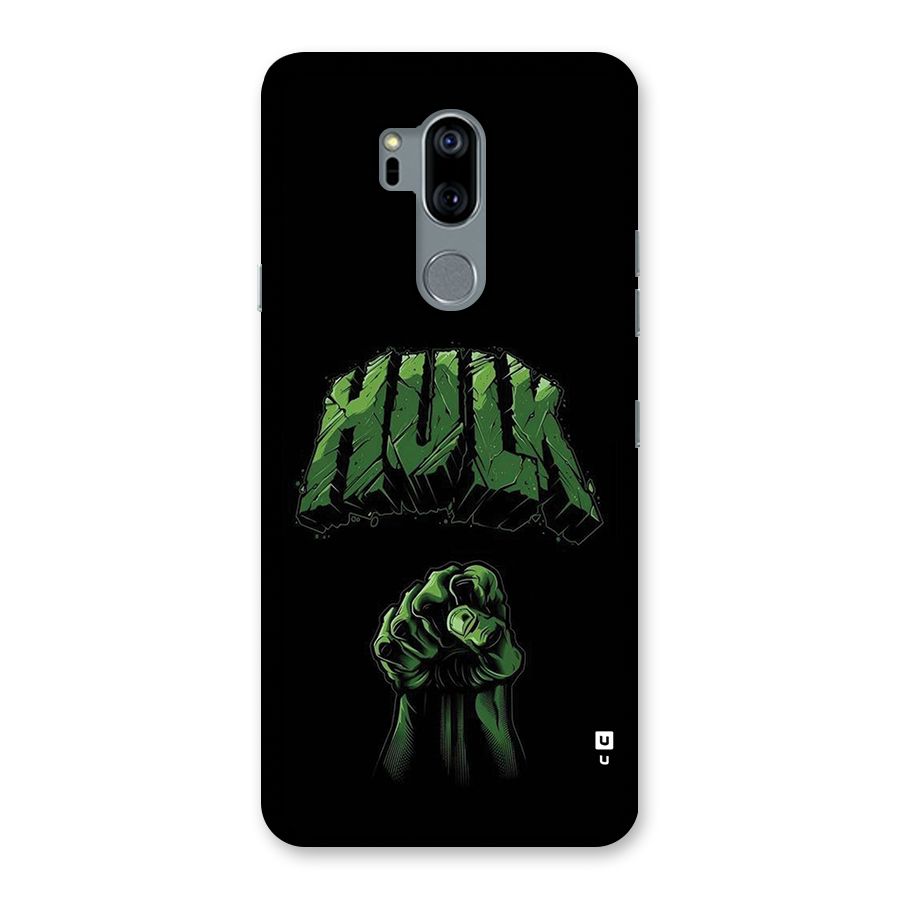 Green Punch Back Case for LG G7