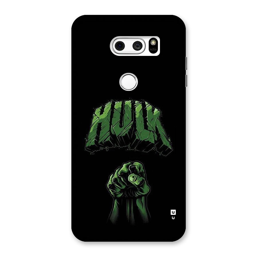 Green Punch Back Case for LG V30