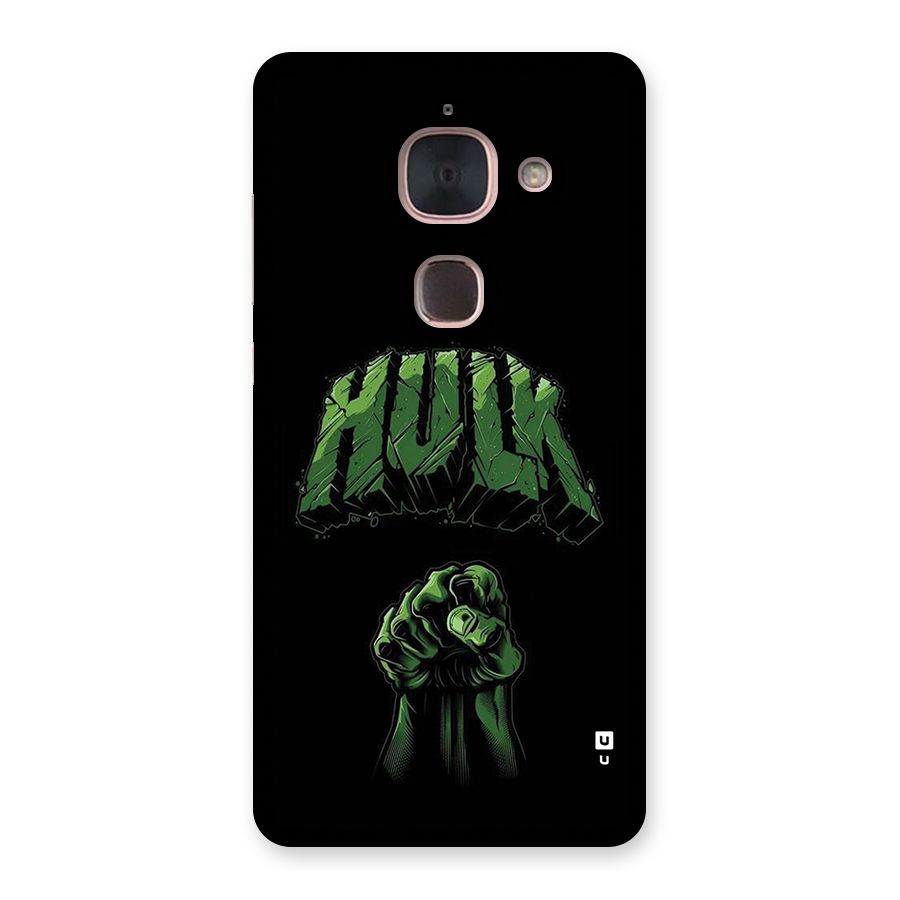 Green Punch Back Case for Le Max 2
