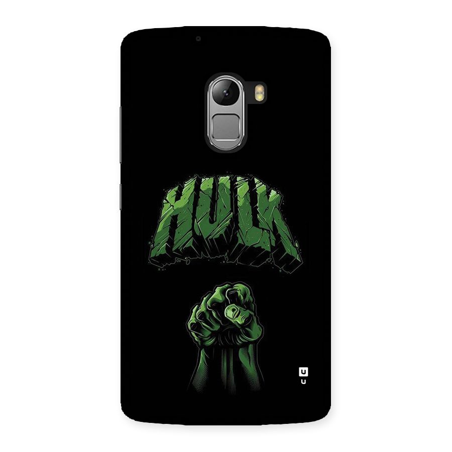Green Punch Back Case for Lenovo K4 Note