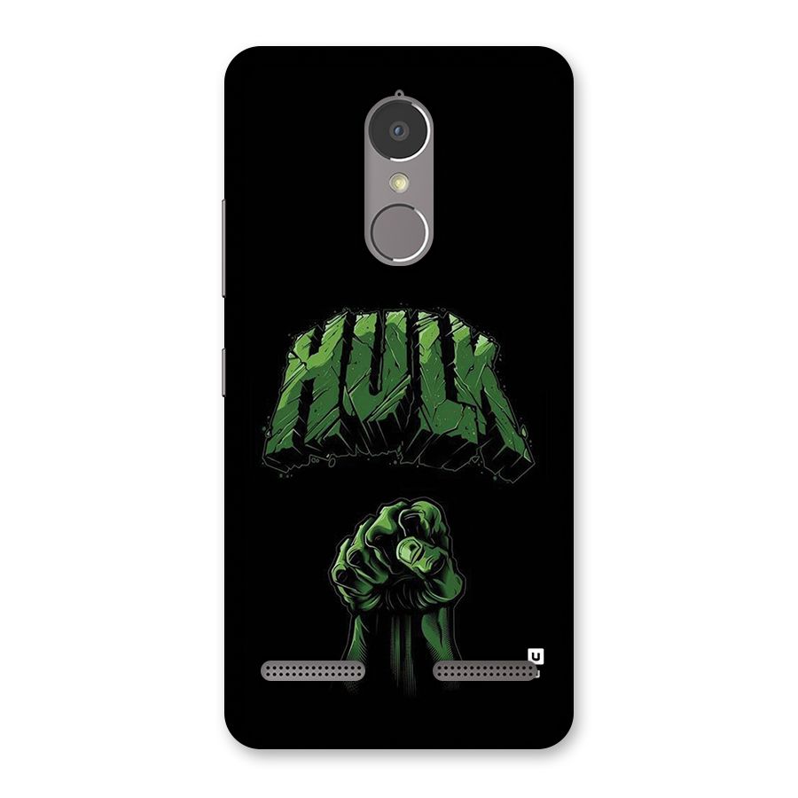 Green Punch Back Case for Lenovo K6