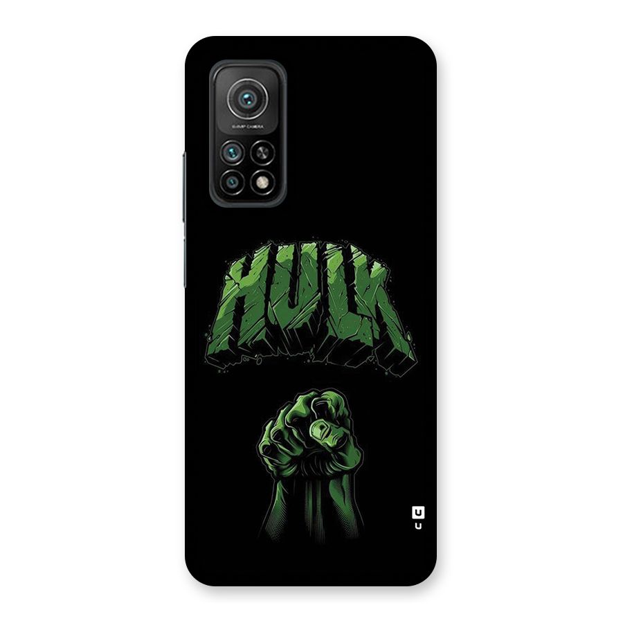 Green Punch Back Case for Mi 10T 5G