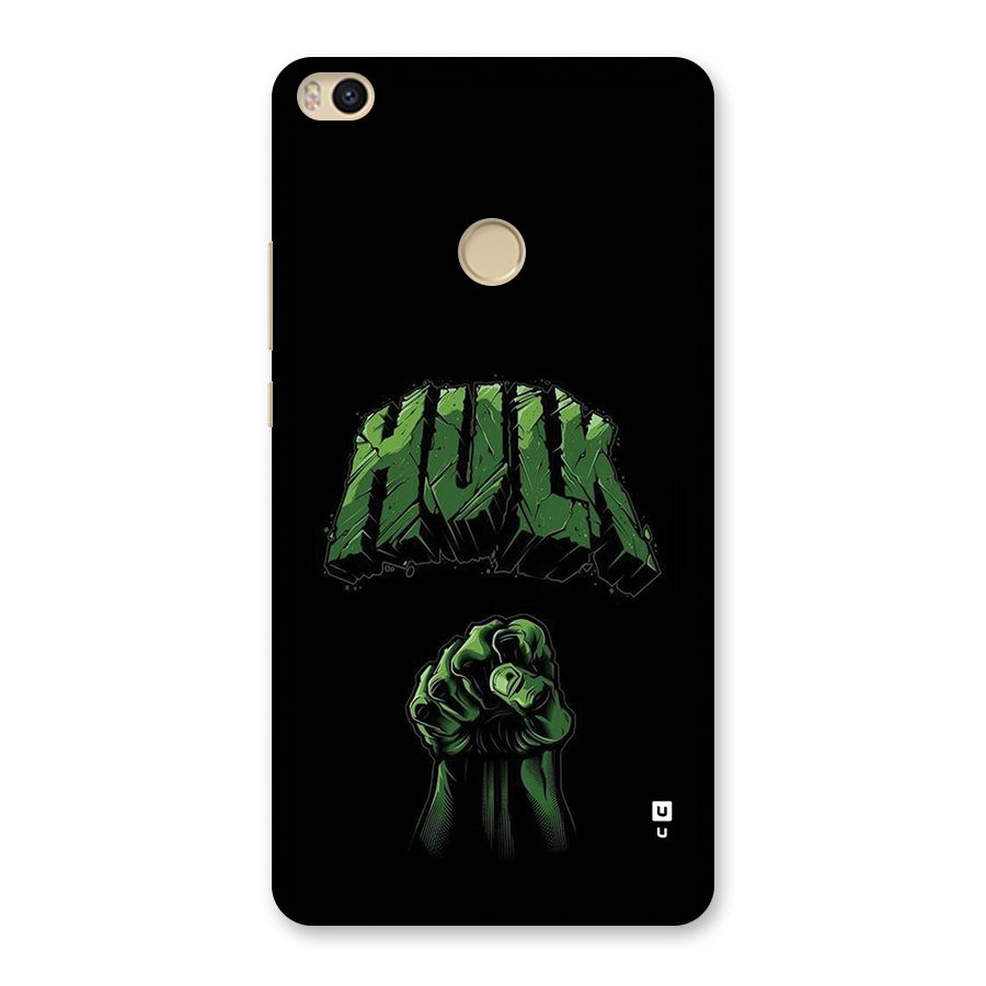 Green Punch Back Case for Mi Max 2