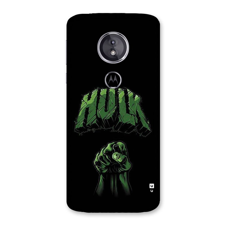 Green Punch Back Case for Moto E5