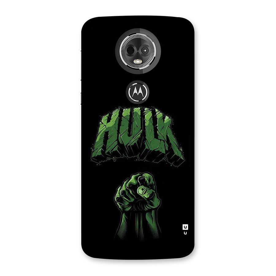 Green Punch Back Case for Moto E5 Plus