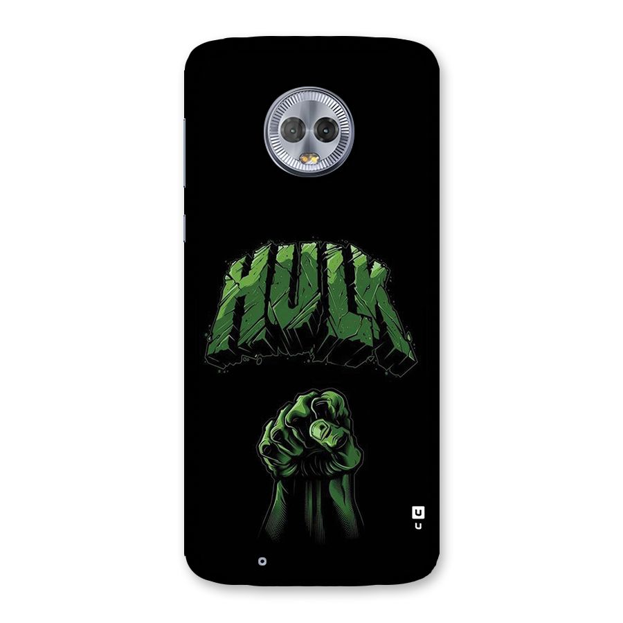 Green Punch Back Case for Moto G6
