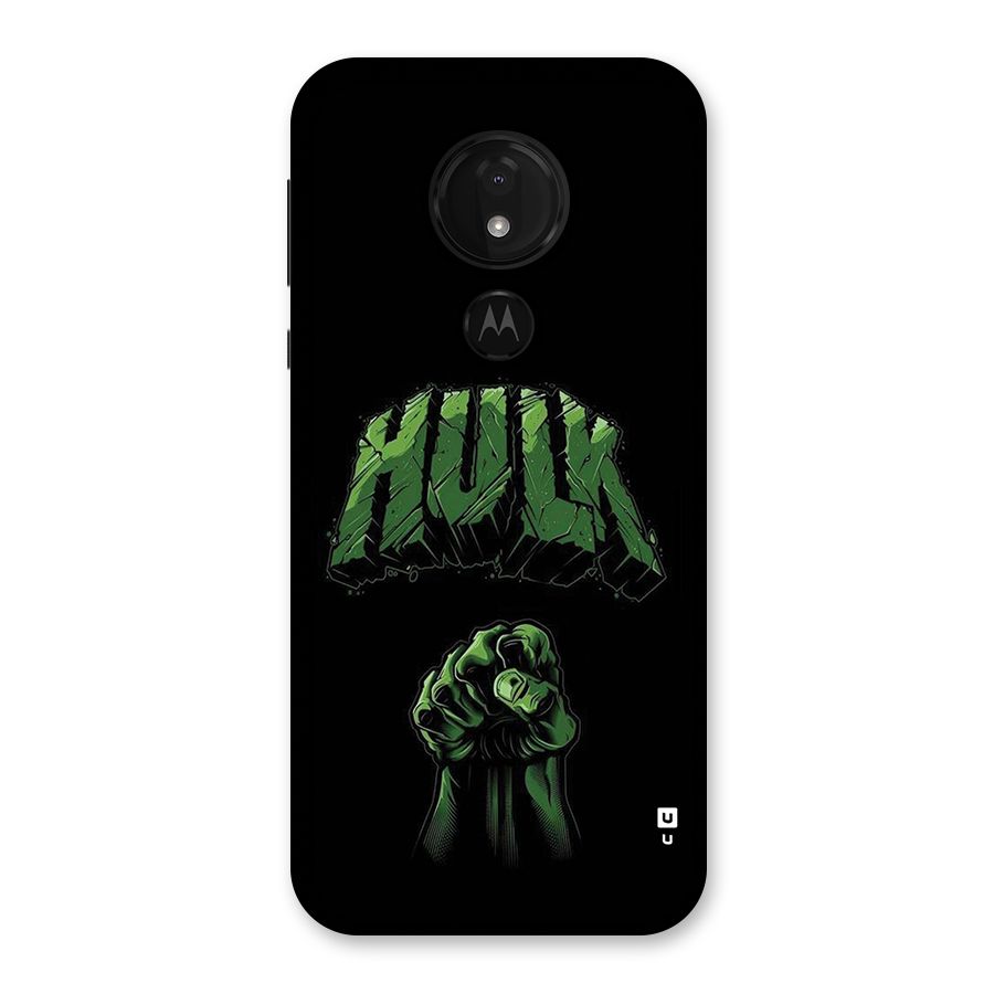 Green Punch Back Case for Moto G7 Power