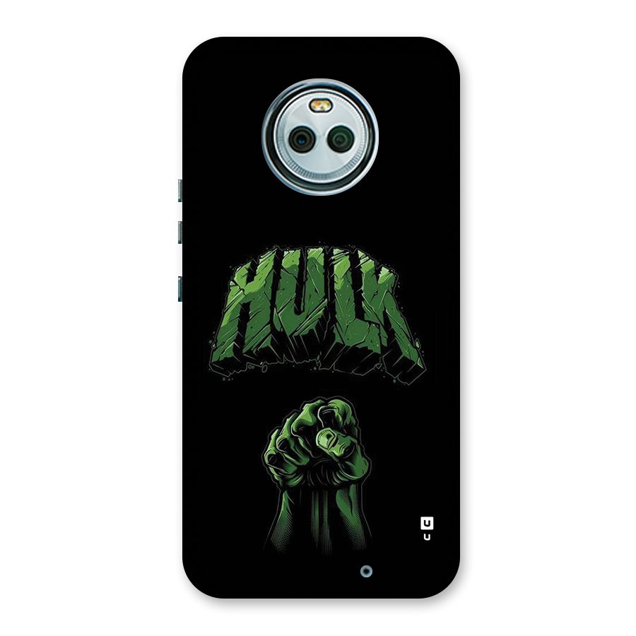 Green Punch Back Case for Moto X4