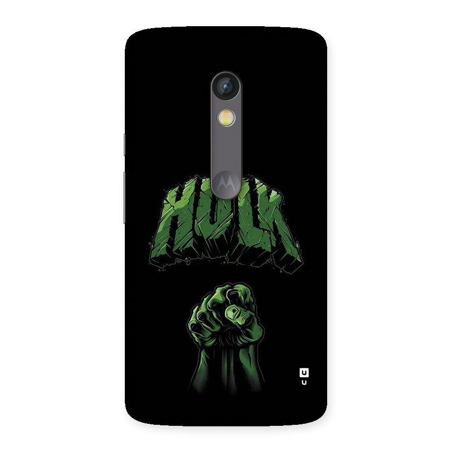 Green Punch Back Case for Moto X Play
