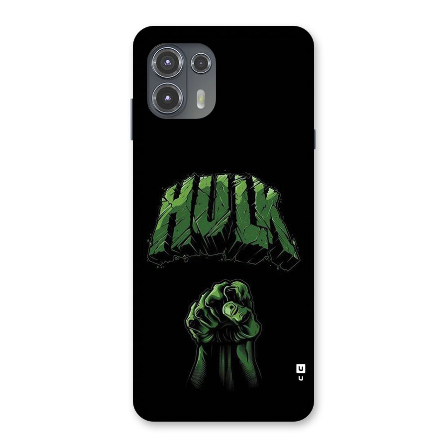 Green Punch Back Case for Motorola Edge 20 Fusion