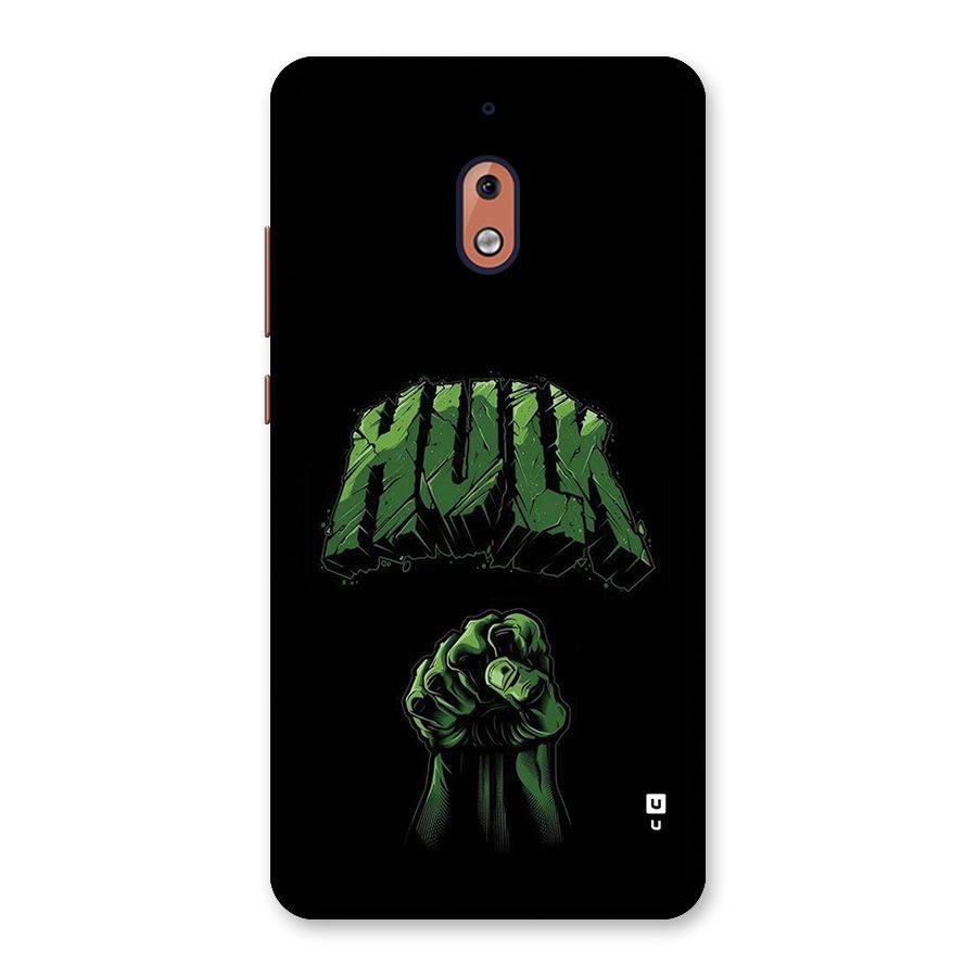 Green Punch Back Case for Nokia 2.1