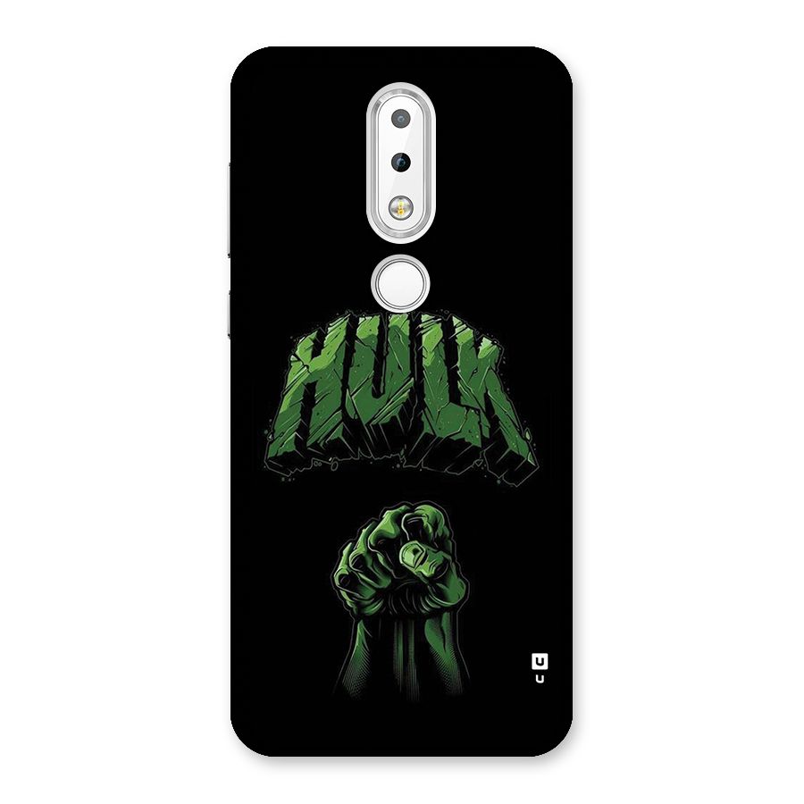 Green Punch Back Case for Nokia 6.1 Plus