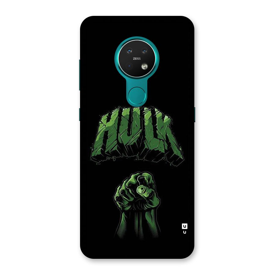 Green Punch Back Case for Nokia 7.2