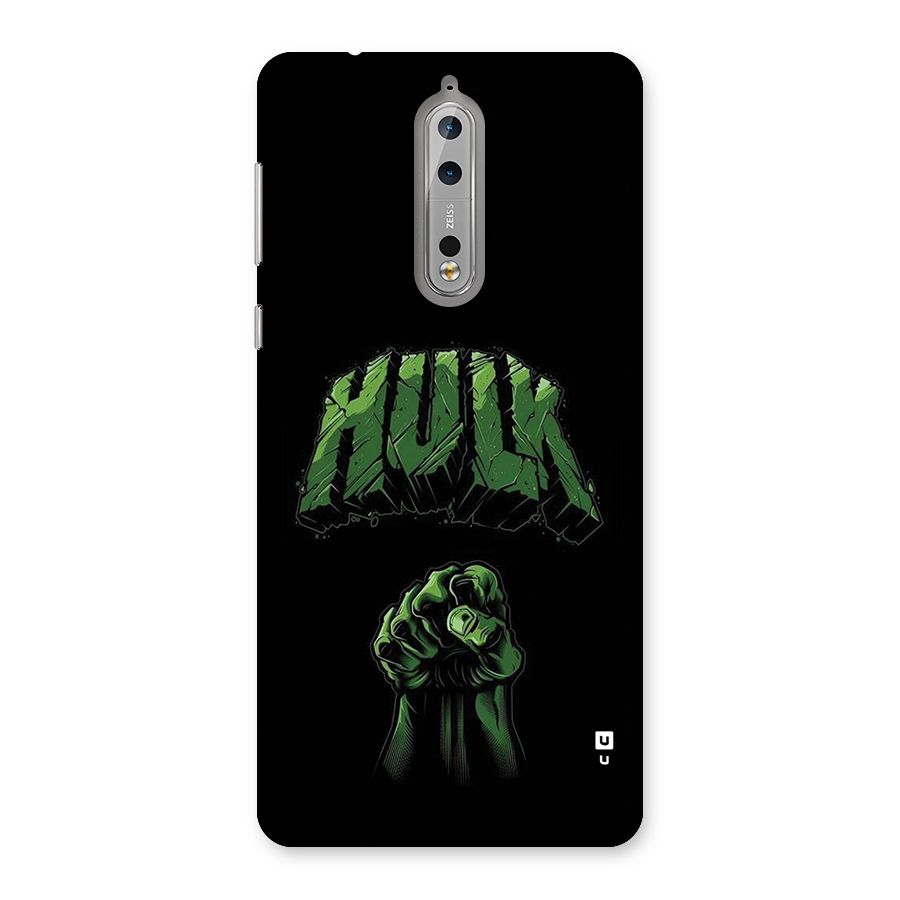 Green Punch Back Case for Nokia 8