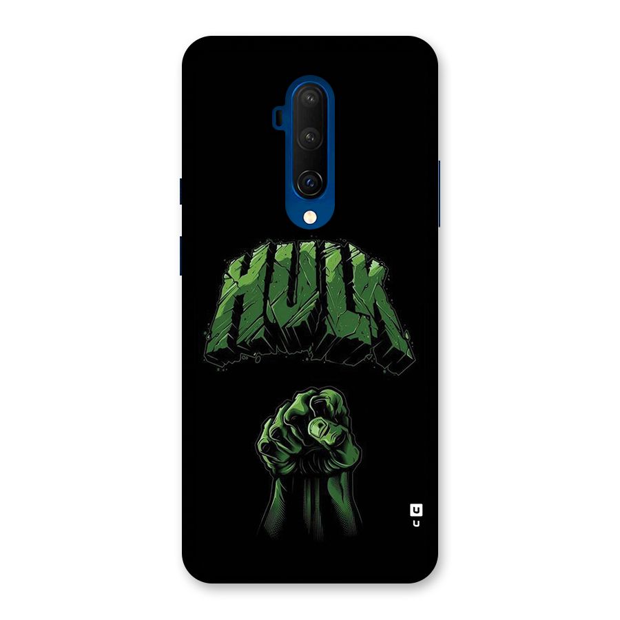 Green Punch Back Case for OnePlus 7T Pro