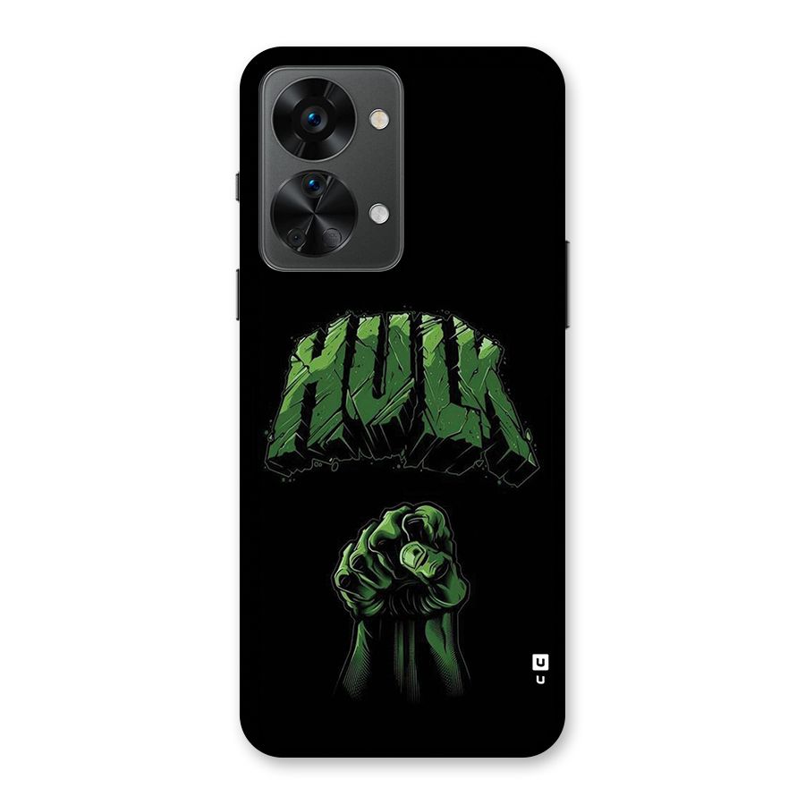 Green Punch Back Case for OnePlus Nord 2T