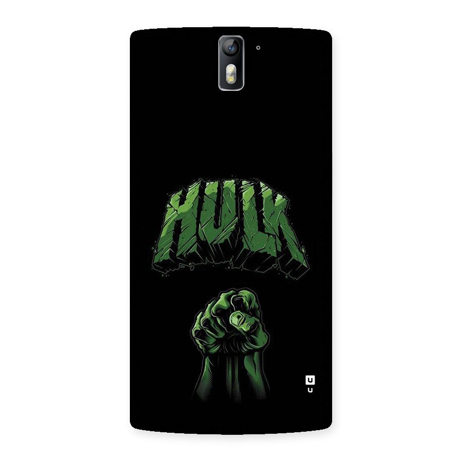 Green Punch Back Case for OnePlus One