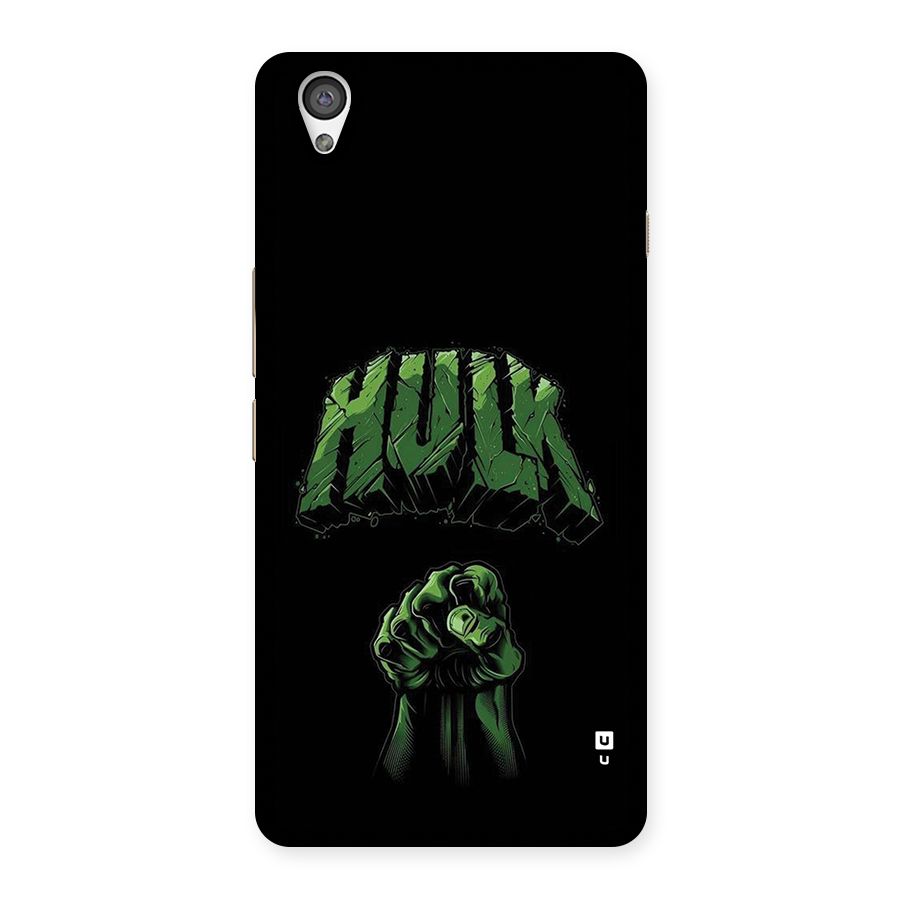 Green Punch Back Case for OnePlus X