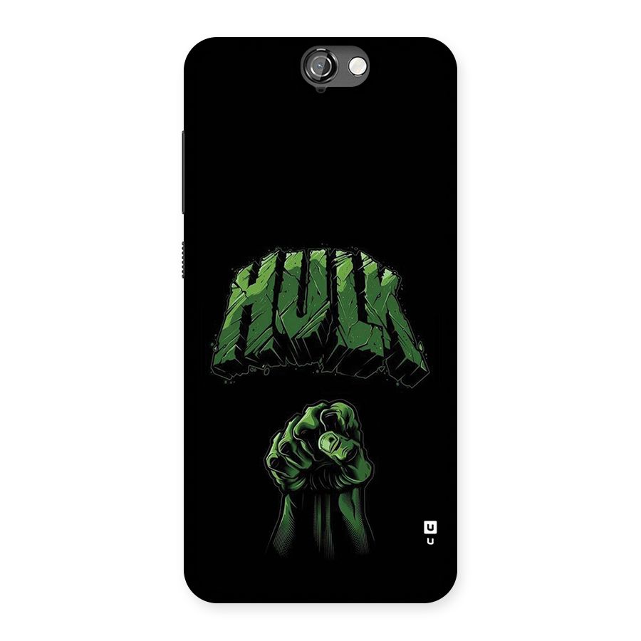 Green Punch Back Case for One A9