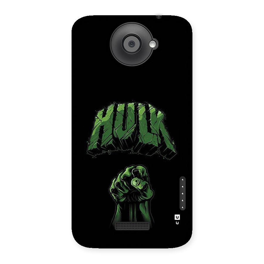 Green Punch Back Case for One X