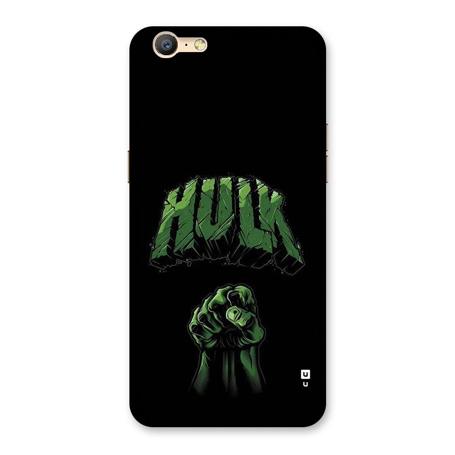 Green Punch Back Case for Oppo A39