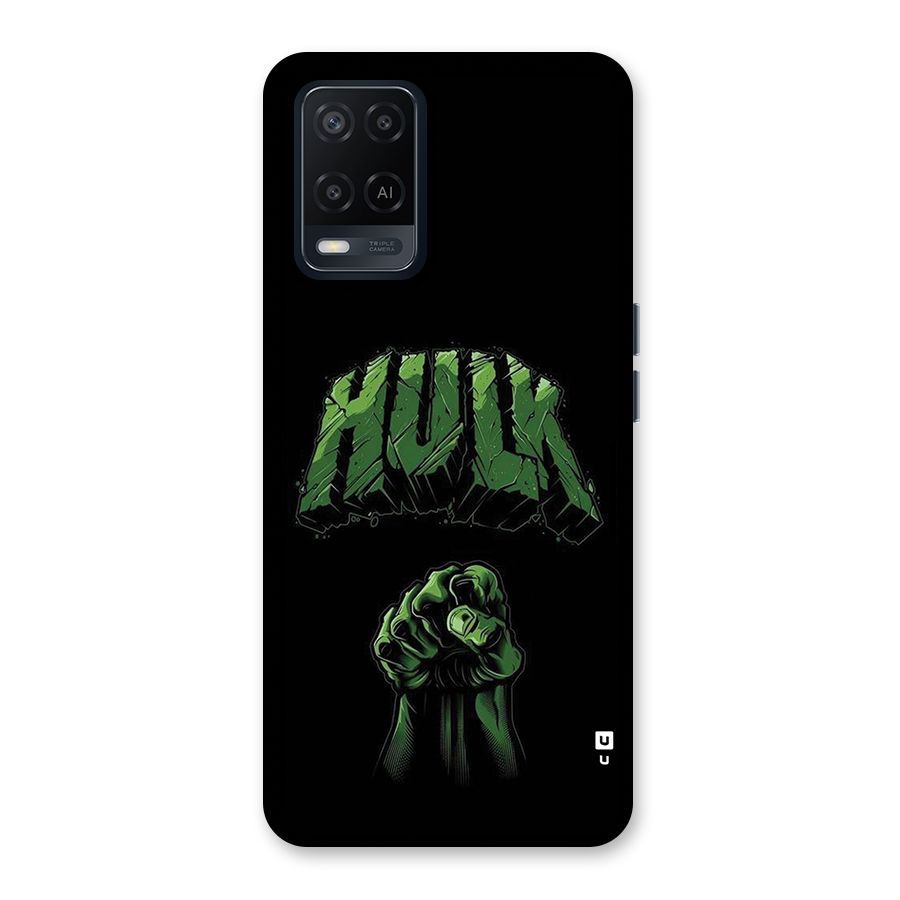 Green Punch Back Case for Oppo A54