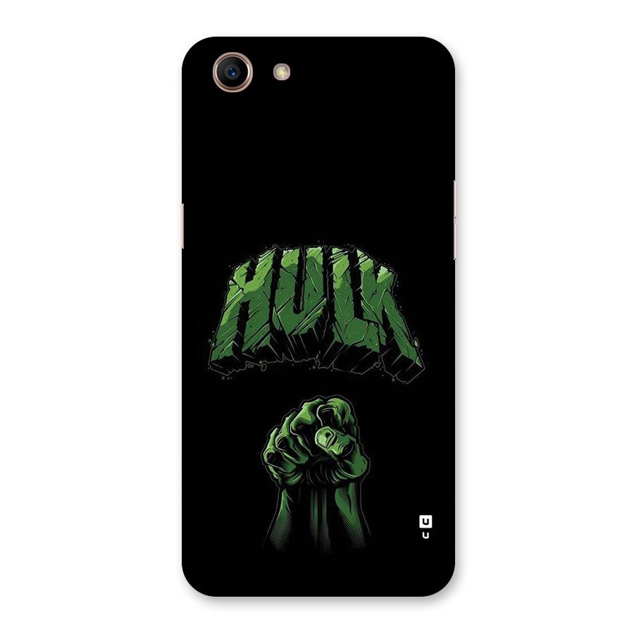 Green Punch Back Case for Oppo A83 (2018)