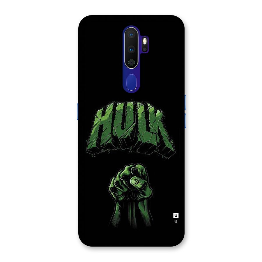 Green Punch Back Case for Oppo A9 (2020)