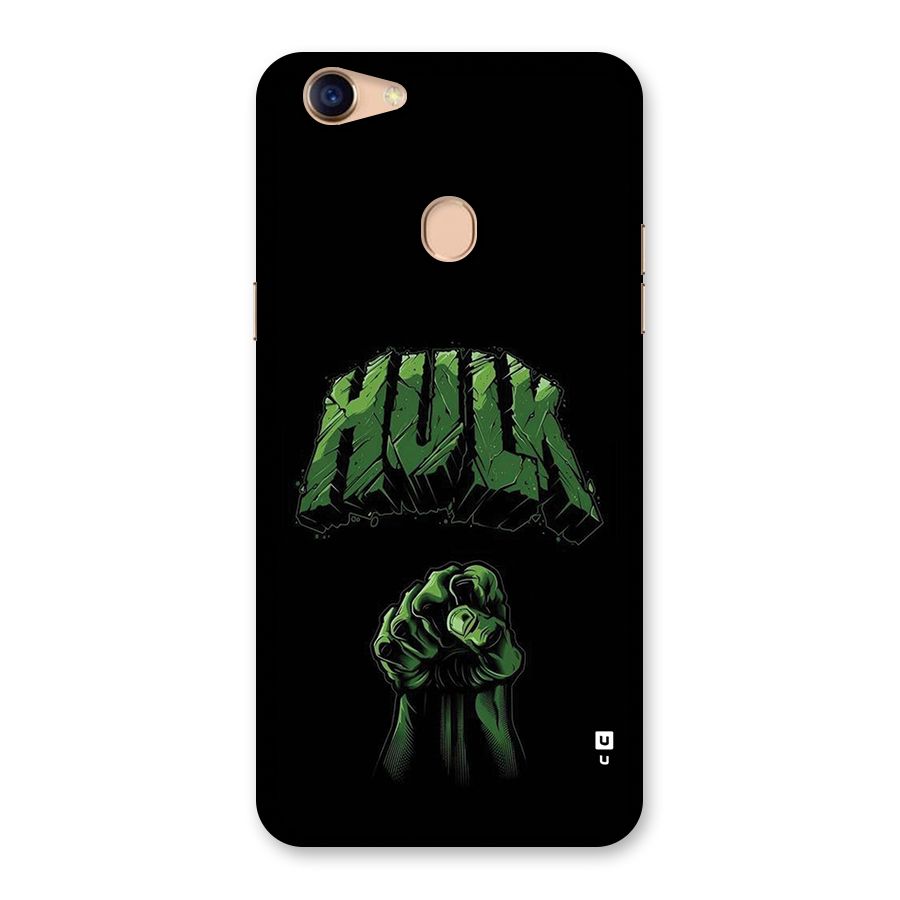Green Punch Back Case for Oppo F5
