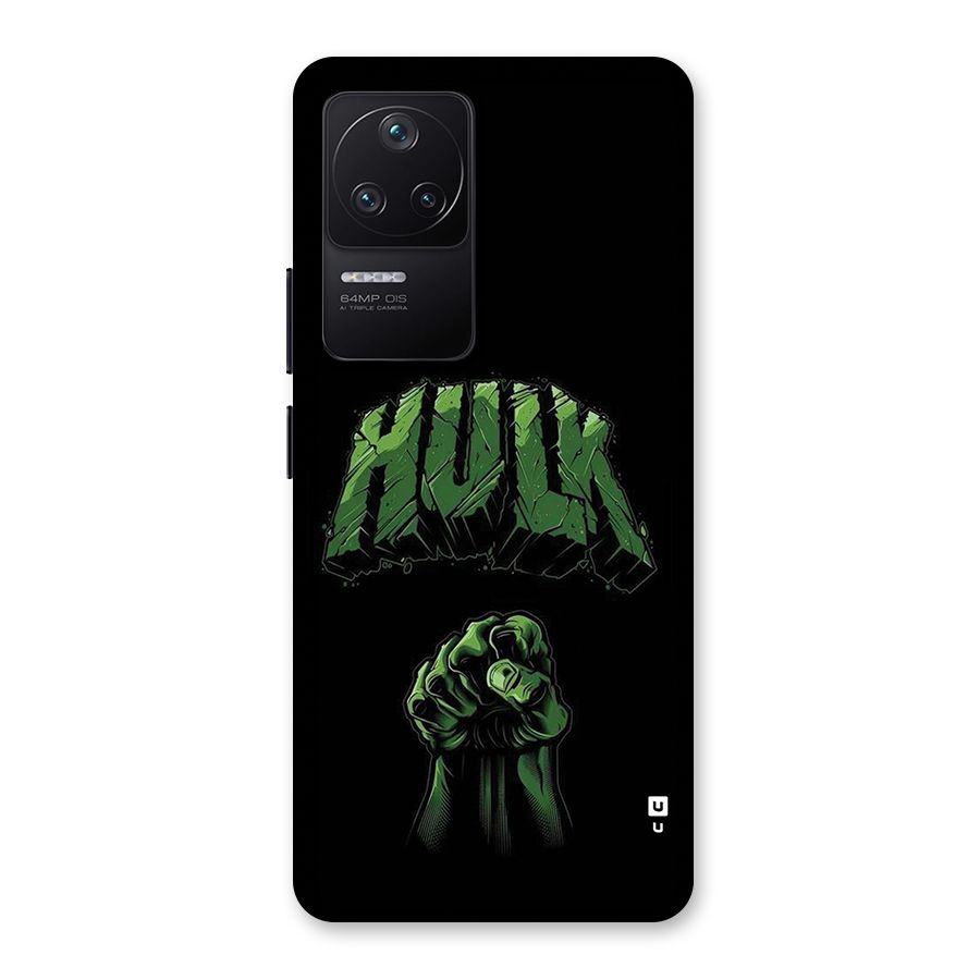 Green Punch Back Case for Poco F4 5G