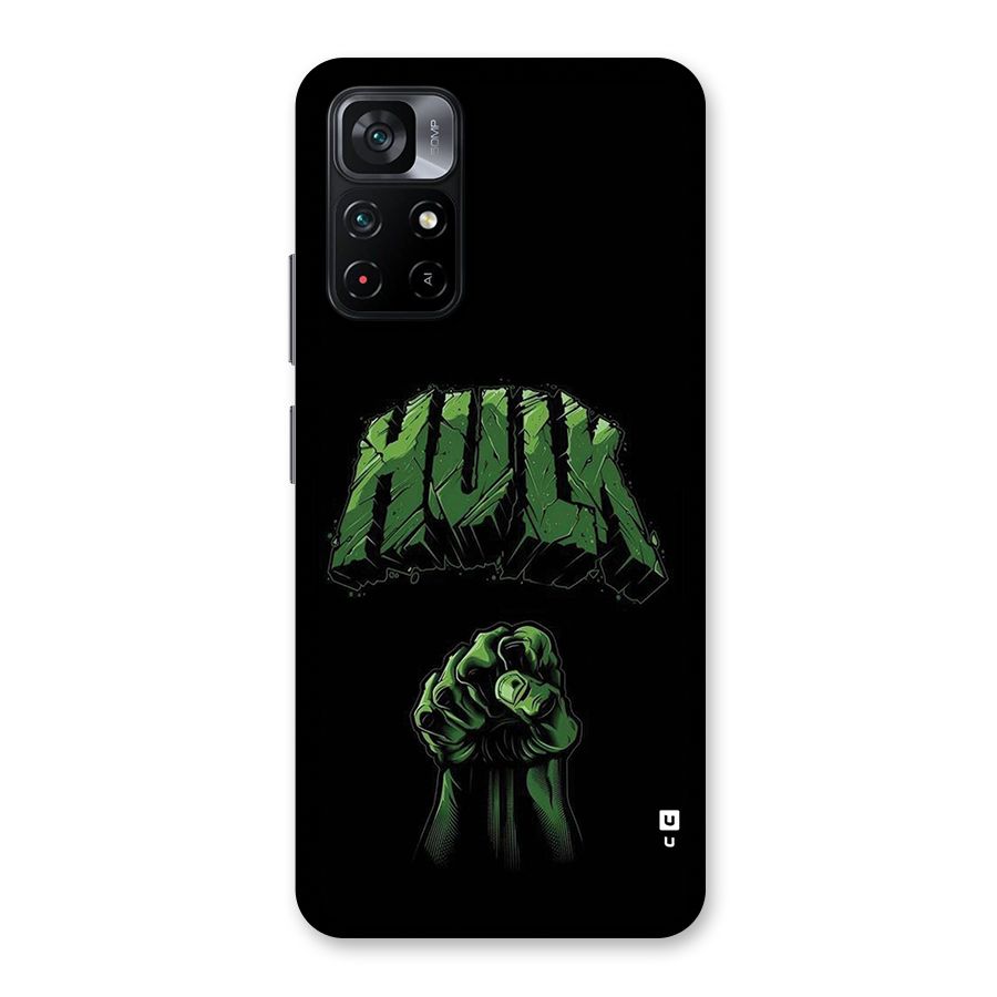 Green Punch Back Case for Poco M4 Pro 5G