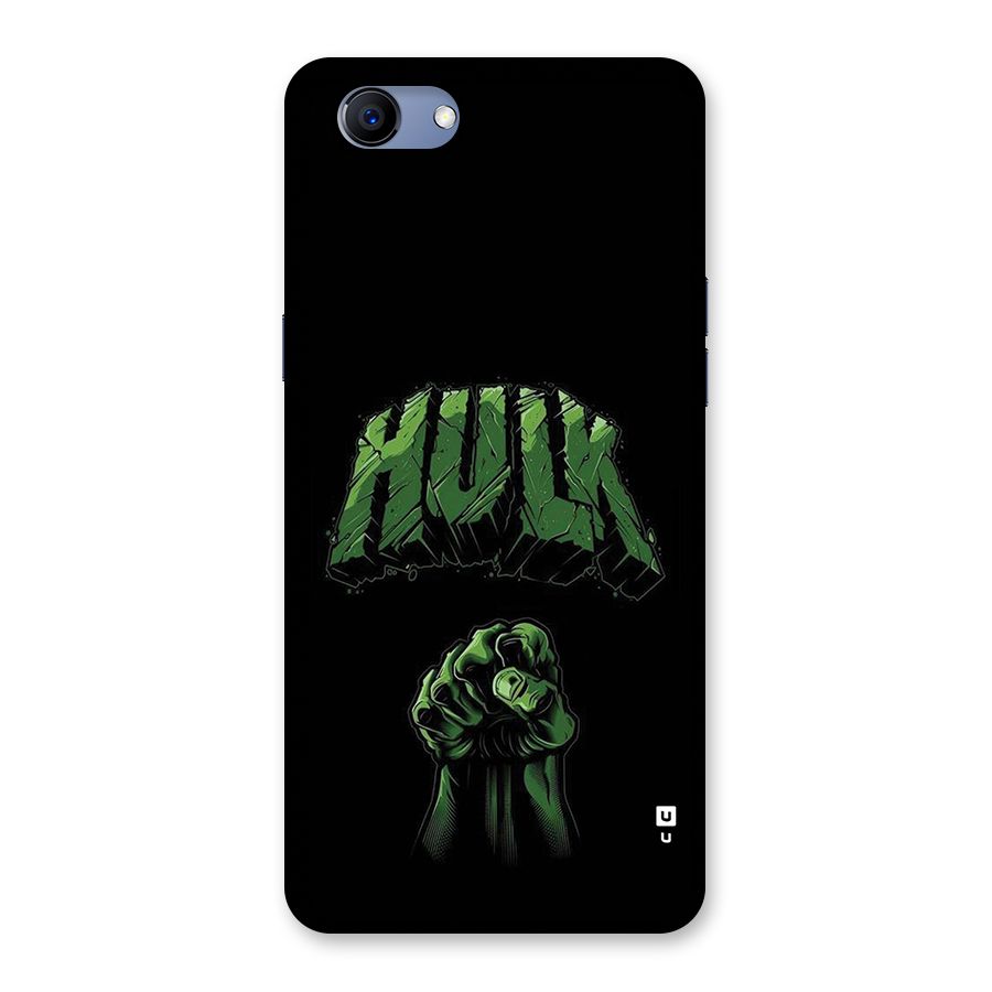 Green Punch Back Case for Realme 1