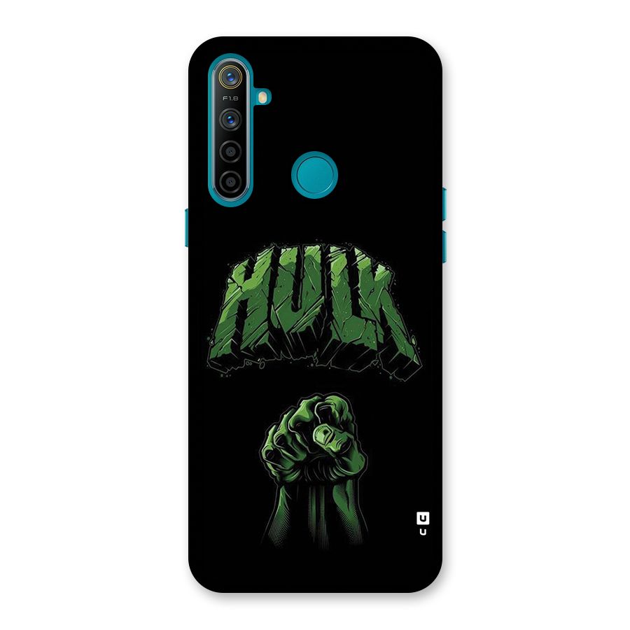 Green Punch Back Case for Realme 5i