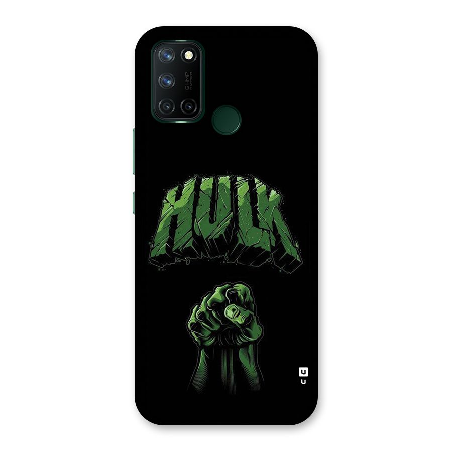 Green Punch Back Case for Realme 7i