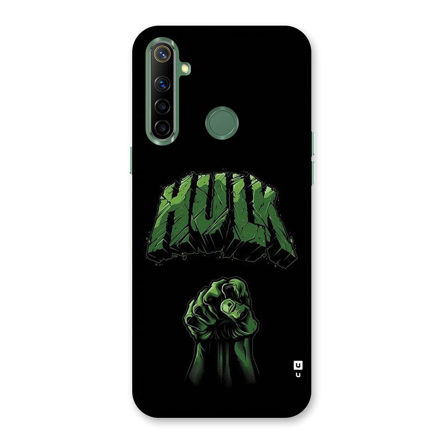 Green Punch Back Case for Realme Narzo 10