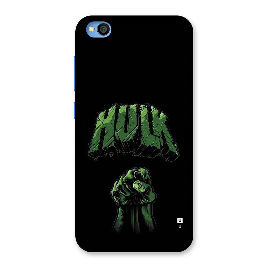 Green Punch Back Case for Redmi Go