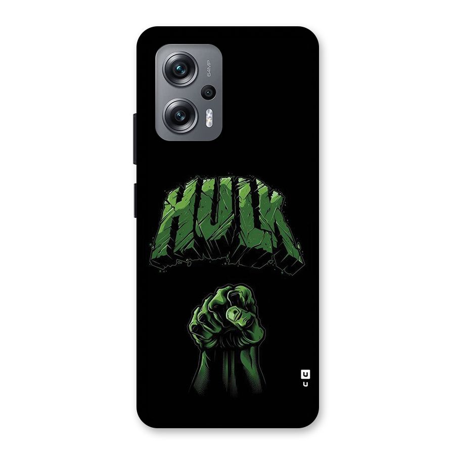 Green Punch Back Case for Redmi K50i