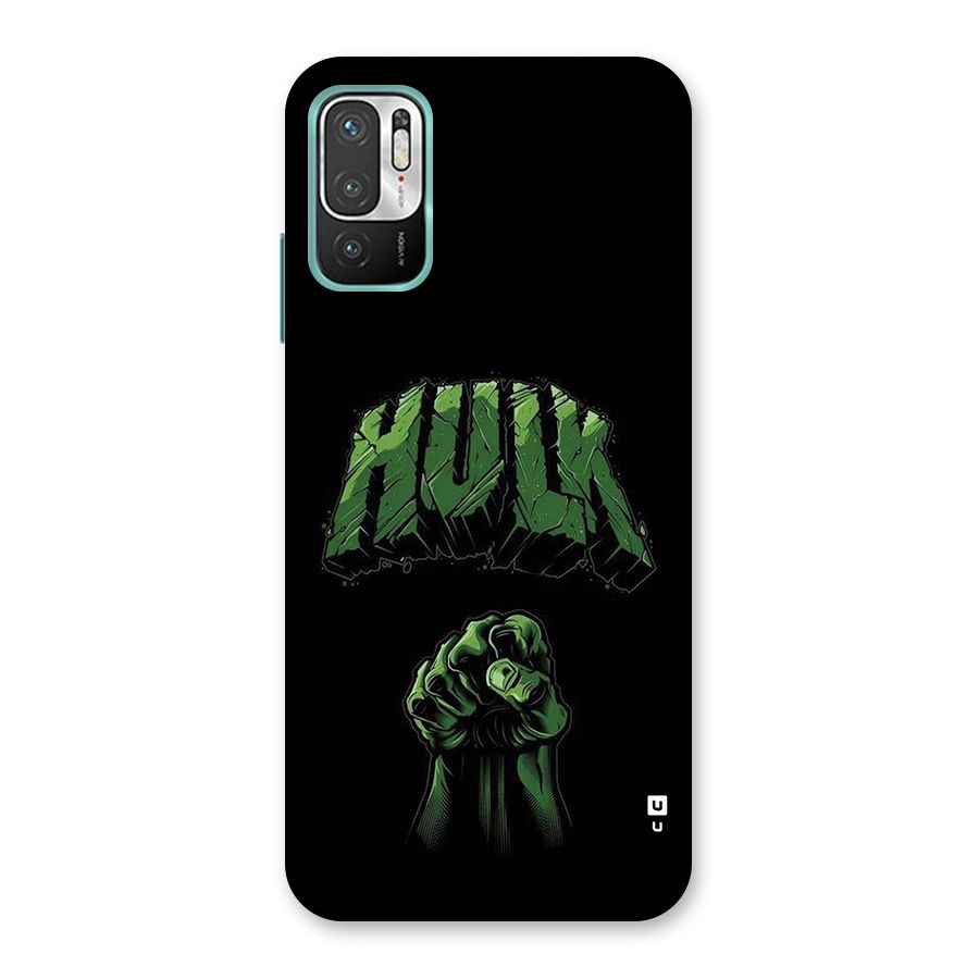 Green Punch Back Case for Redmi Note 10T 5G