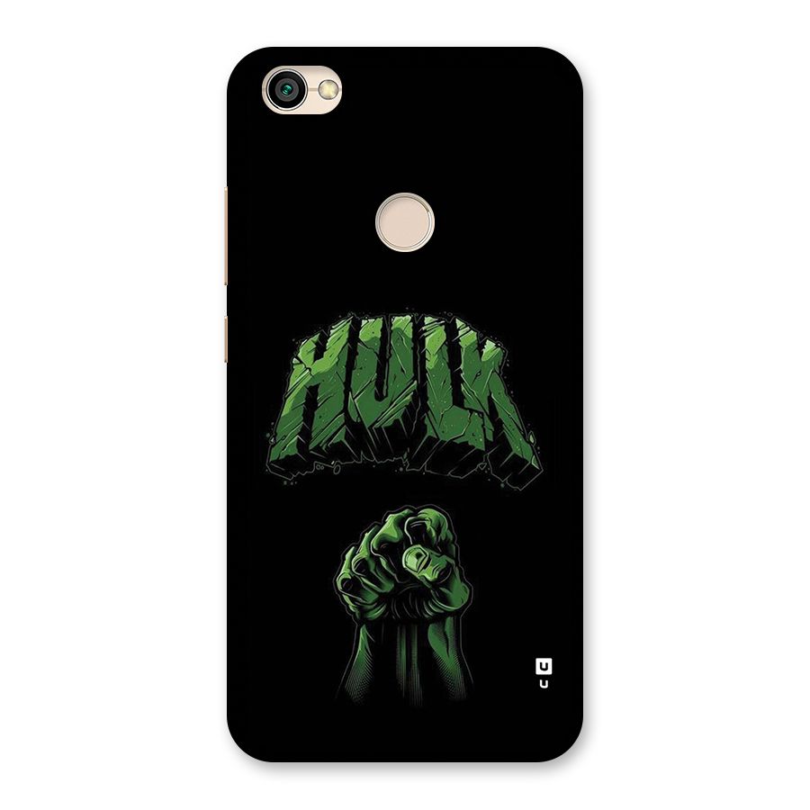 Green Punch Back Case for Redmi Y1 2017
