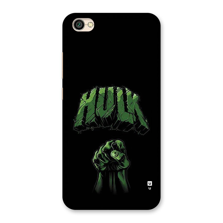 Green Punch Back Case for Redmi Y1 Lite