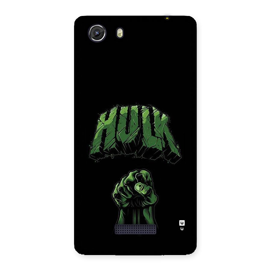 Green Punch Back Case for Unite 3