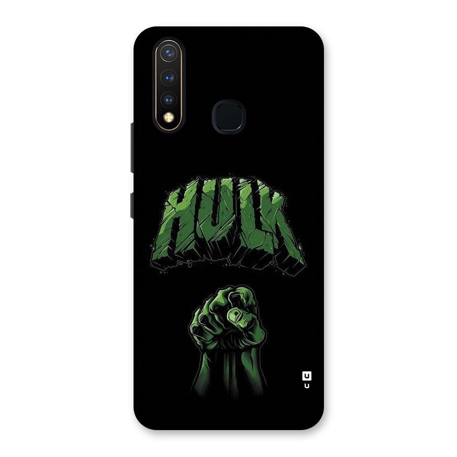 Green Punch Back Case for Vivo U20