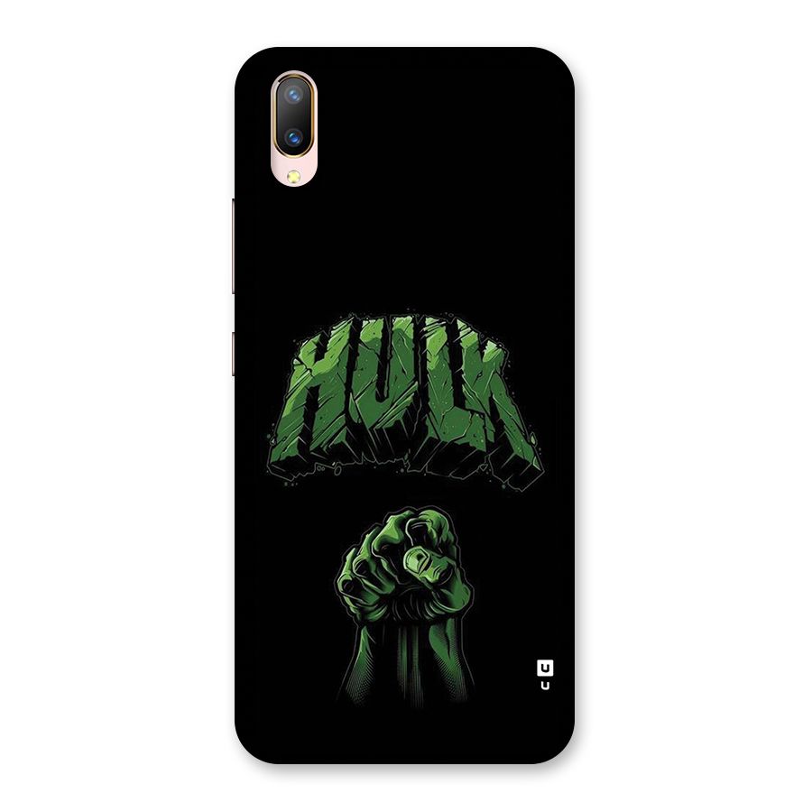 Green Punch Back Case for Vivo V11 Pro